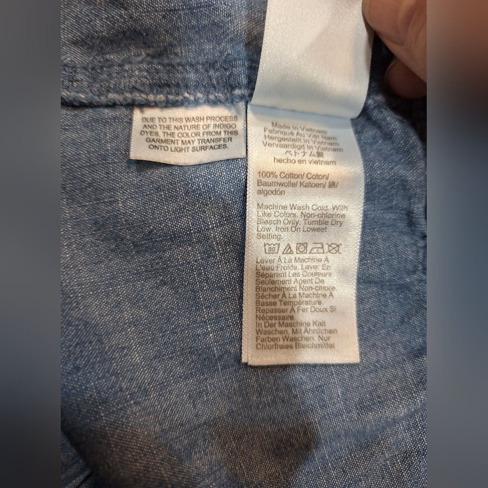 J. Crew High Waist Light Blue Shorts - Picture 7 of 7